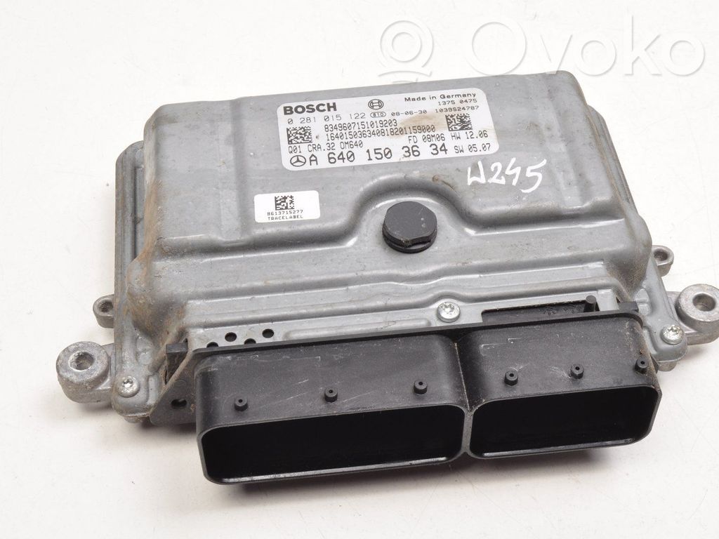 Mercedes-Benz B W245 Engine control unit/module ECU 