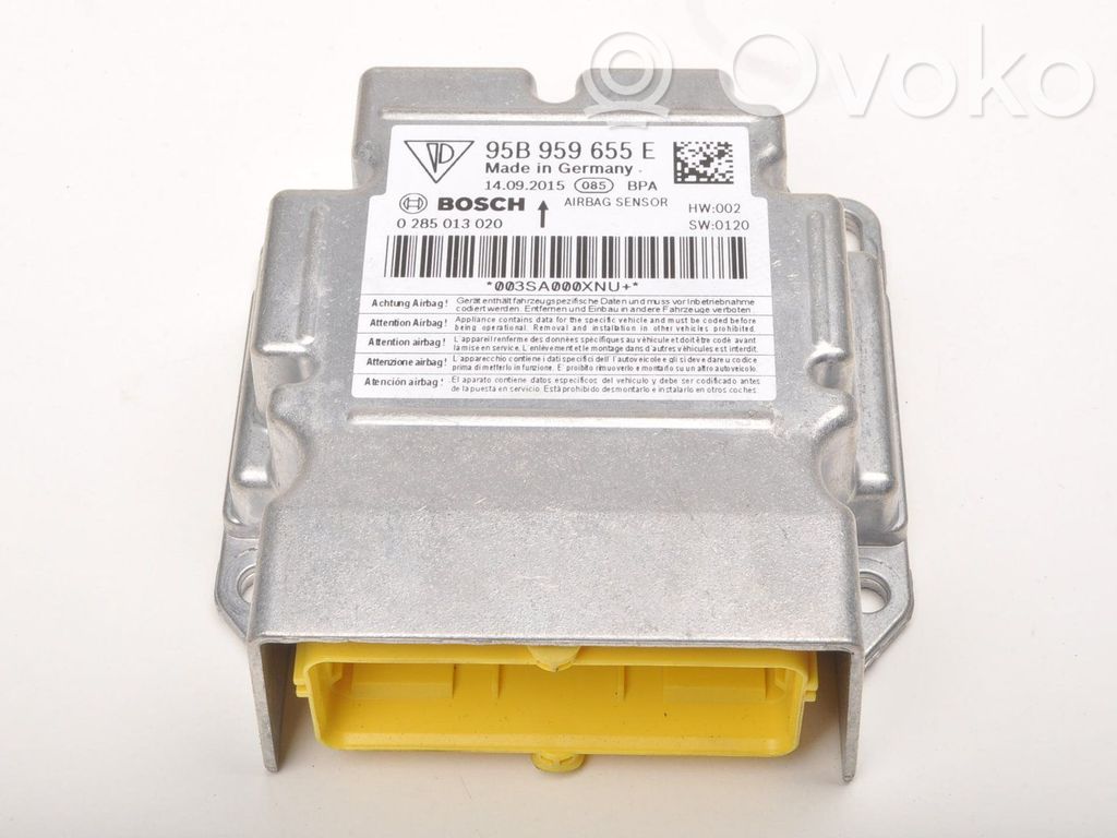 Porsche Macan (95B) Airbag control unit/module 