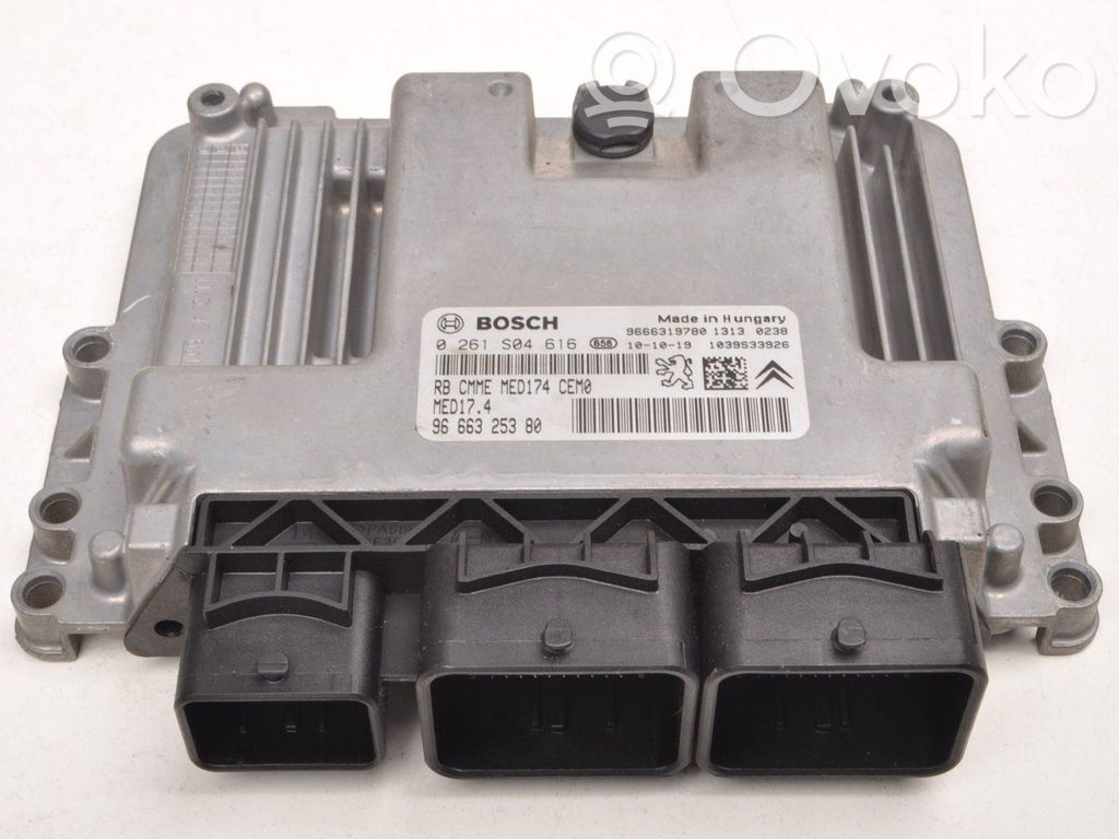 Unité de commande, module ECU de moteur   9666325380