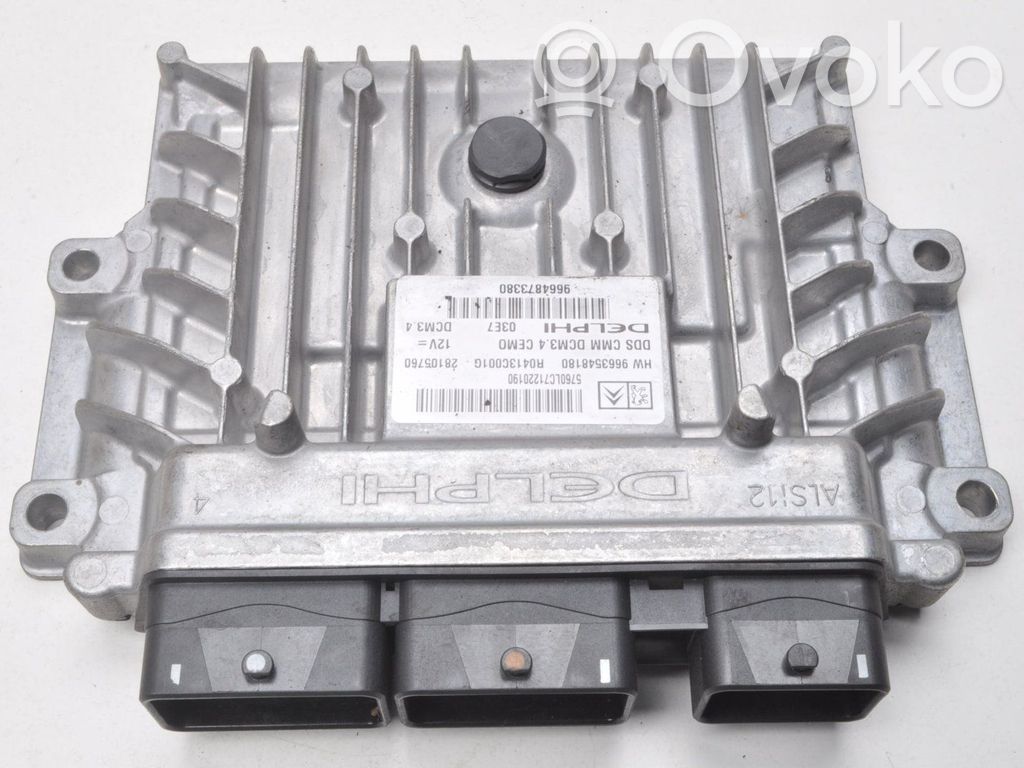 Peugeot 407 Engine control unit/module ECU 