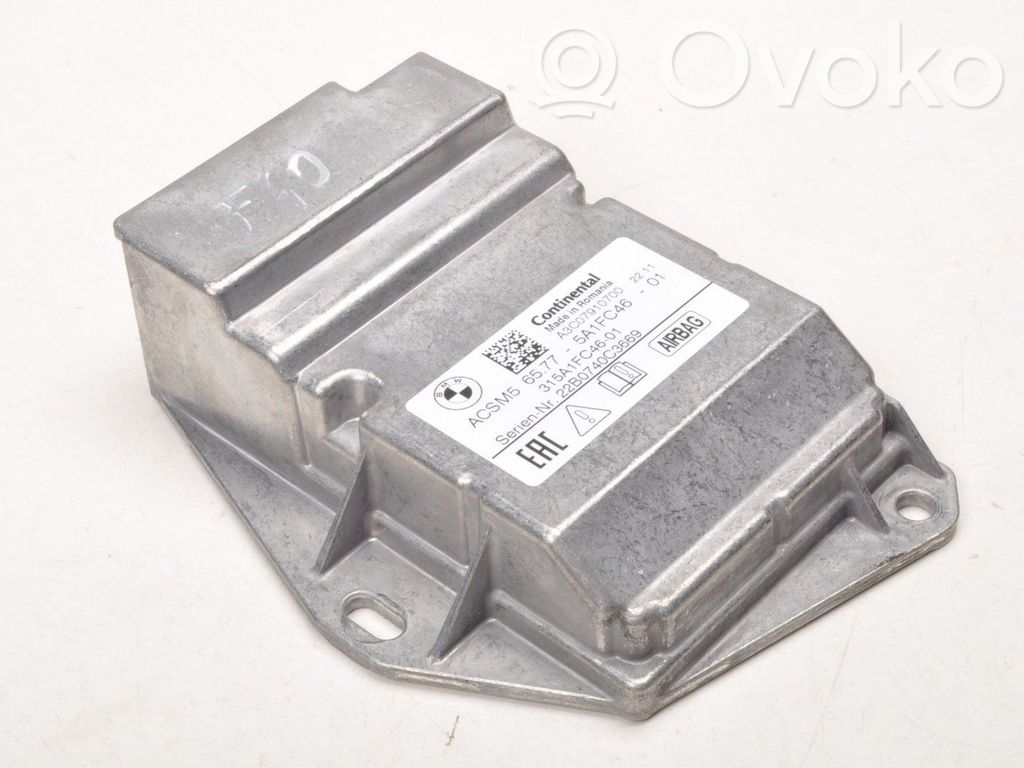 BMW 1 F40 Unitate/modul de comandă airbaguri 