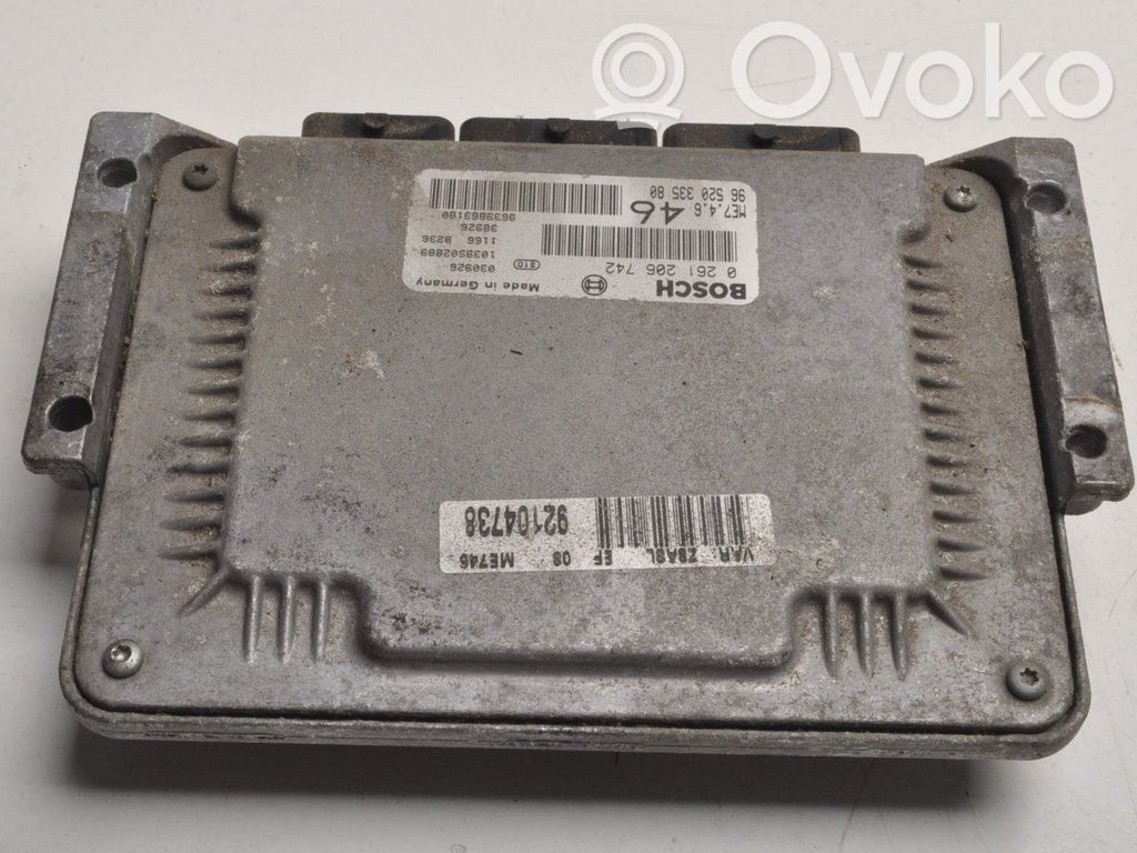 Peugeot 607 Engine control unit/module ECU 