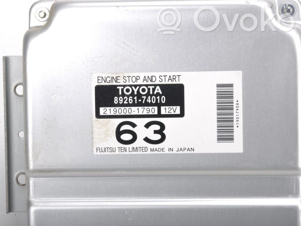 Autres unités de commande / modules   8926174010