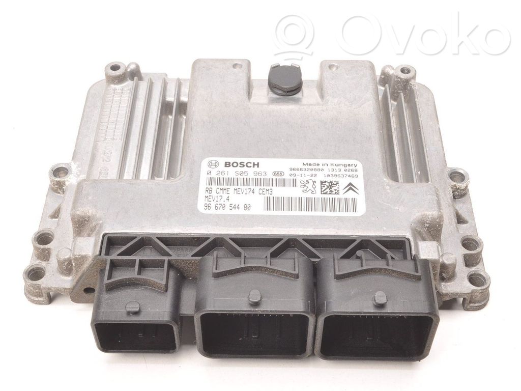 Galios (ECU) modulis   9667054480