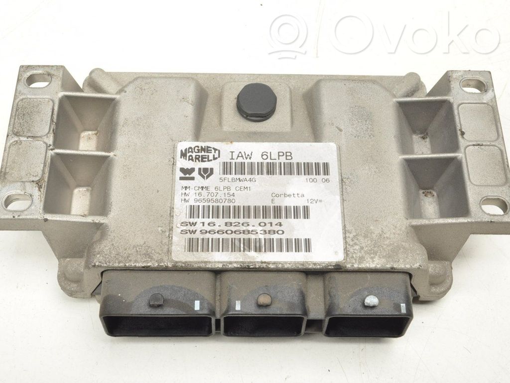 Peugeot 407 Engine control unit/module ECU 