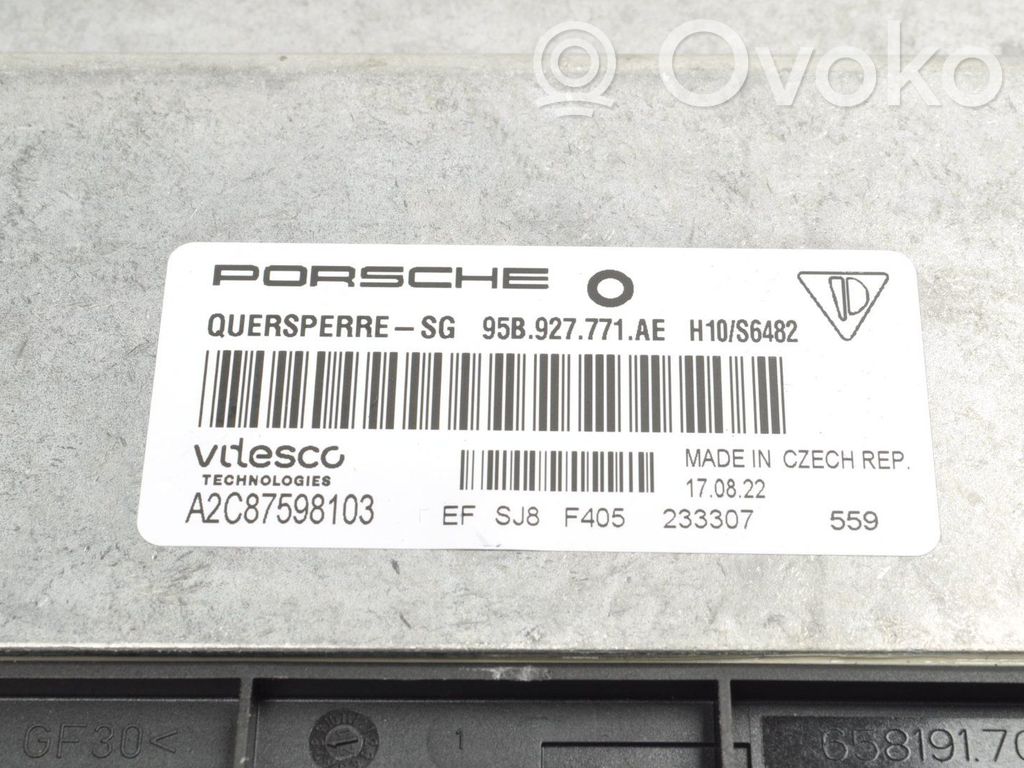 Otras unidades de control/módulos   95B927771AE