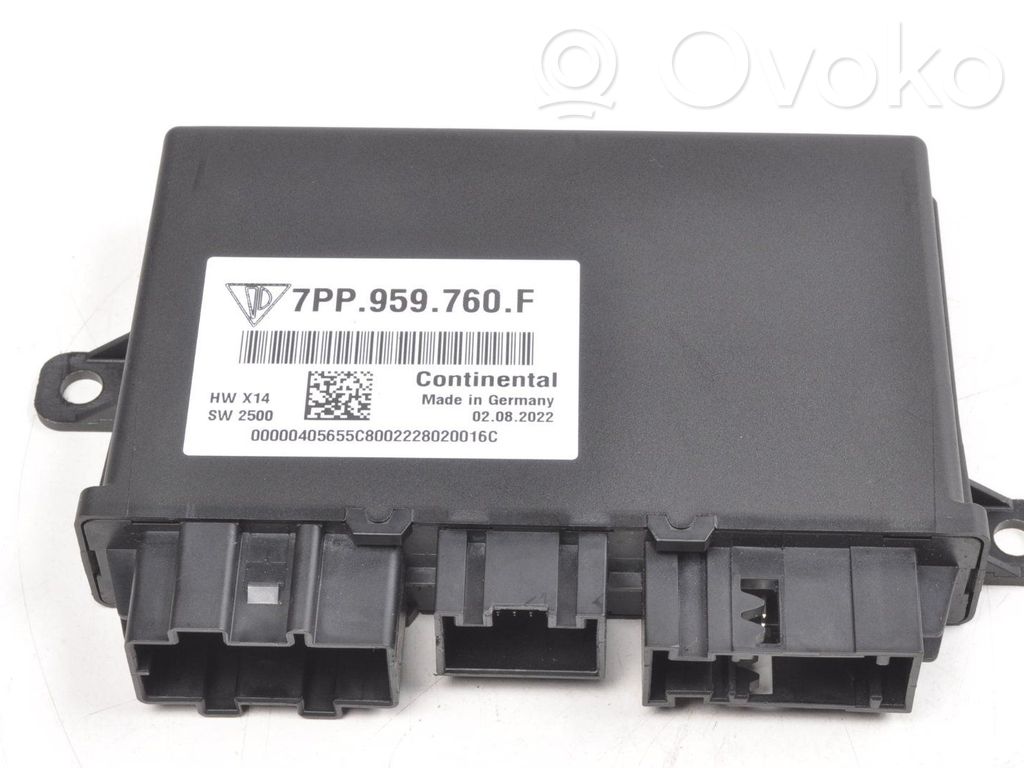 Seat control module   7PP959760F