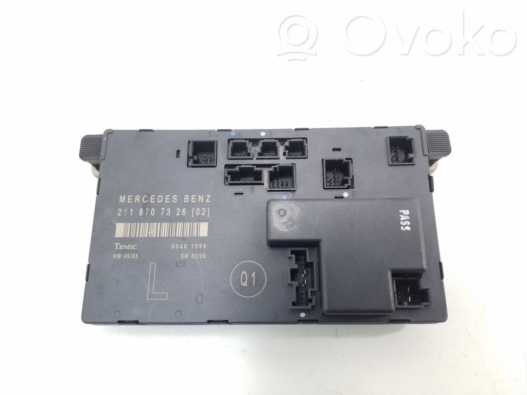 Mercedes-Benz E W211 Door control unit/module 