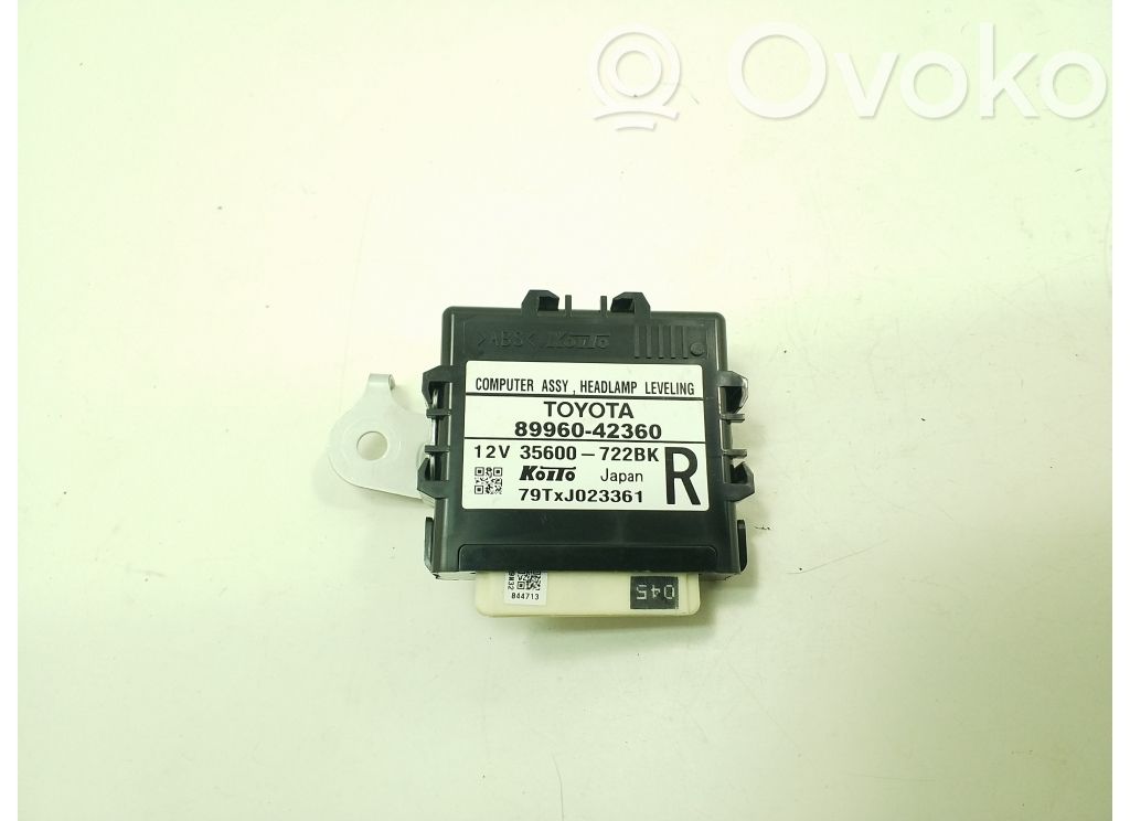 Toyota RAV 4 (XA40) Autres unités de commande / modules 