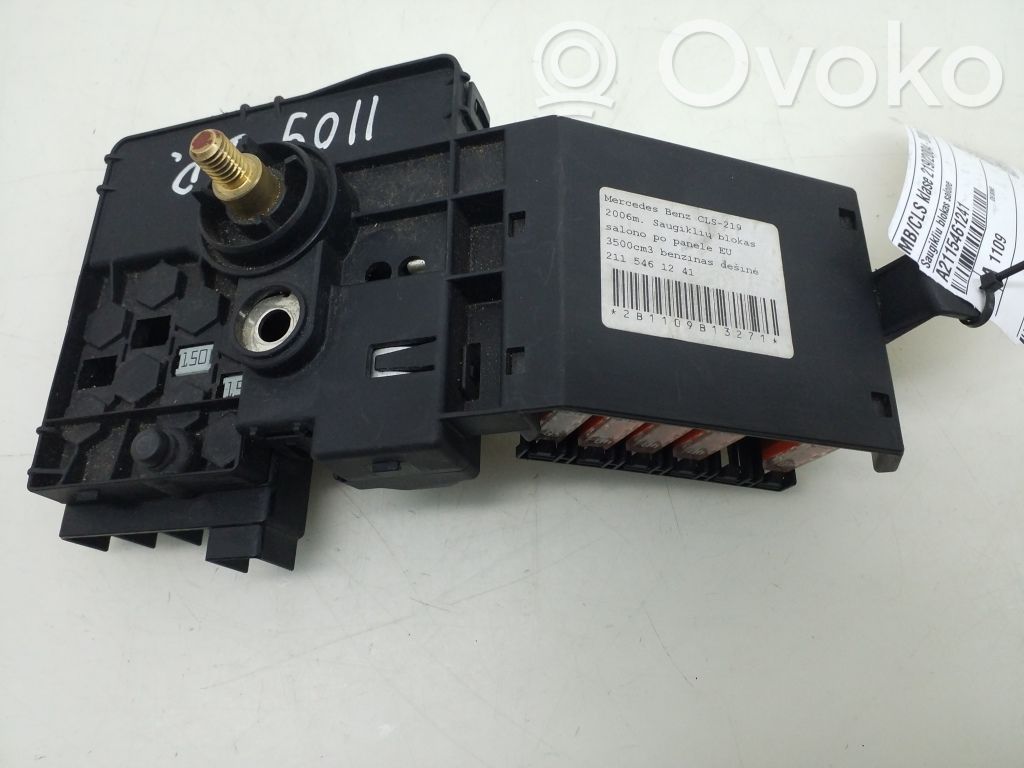 Mercedes-Benz CLS C219 Módulo de fusible 