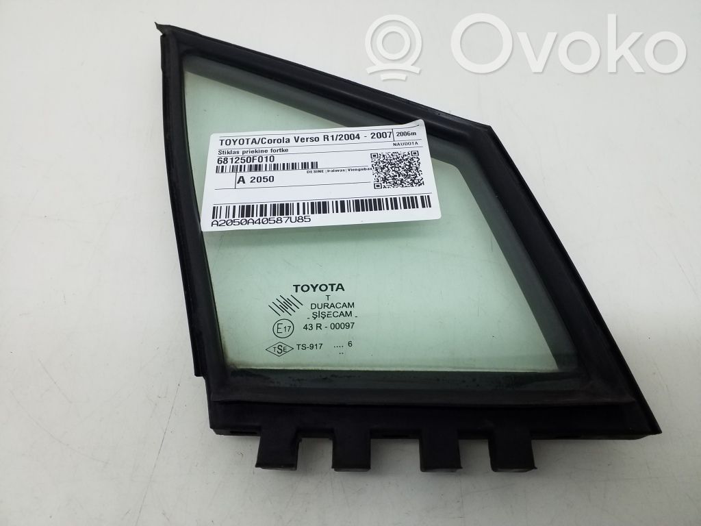 Toyota Corolla Verso AR10 Etukolmioikkuna/-lasi 