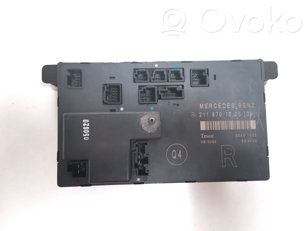 Mercedes-Benz E W211 Door control unit/module 