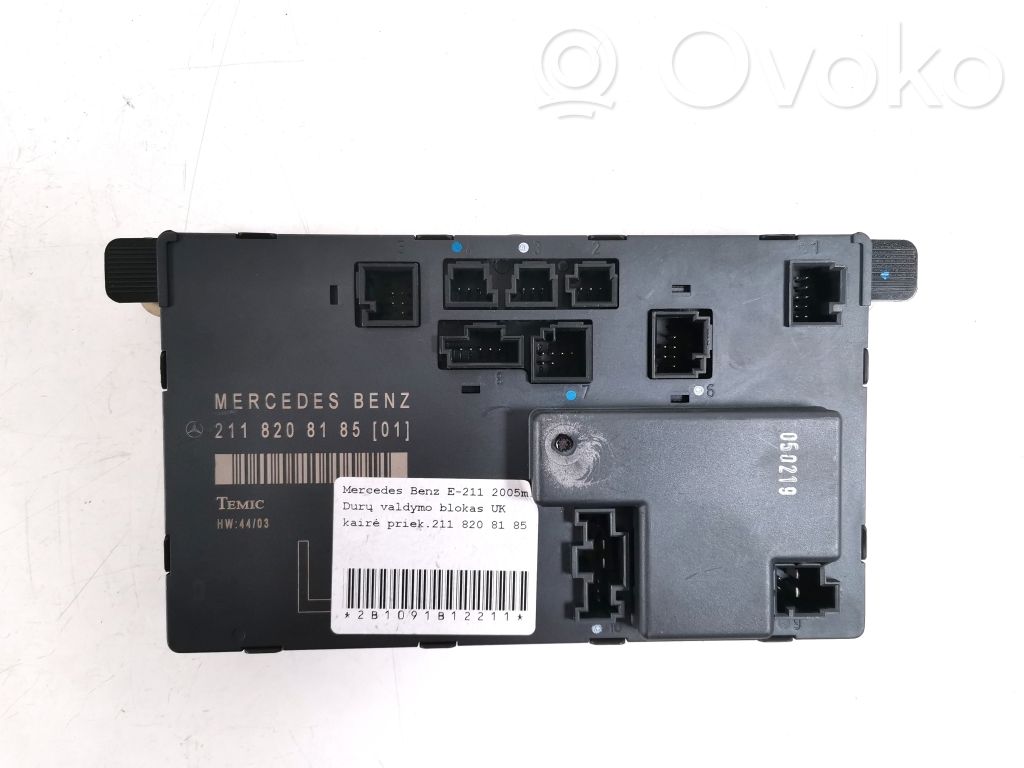 Mercedes-Benz E W211 Door control unit/module 
