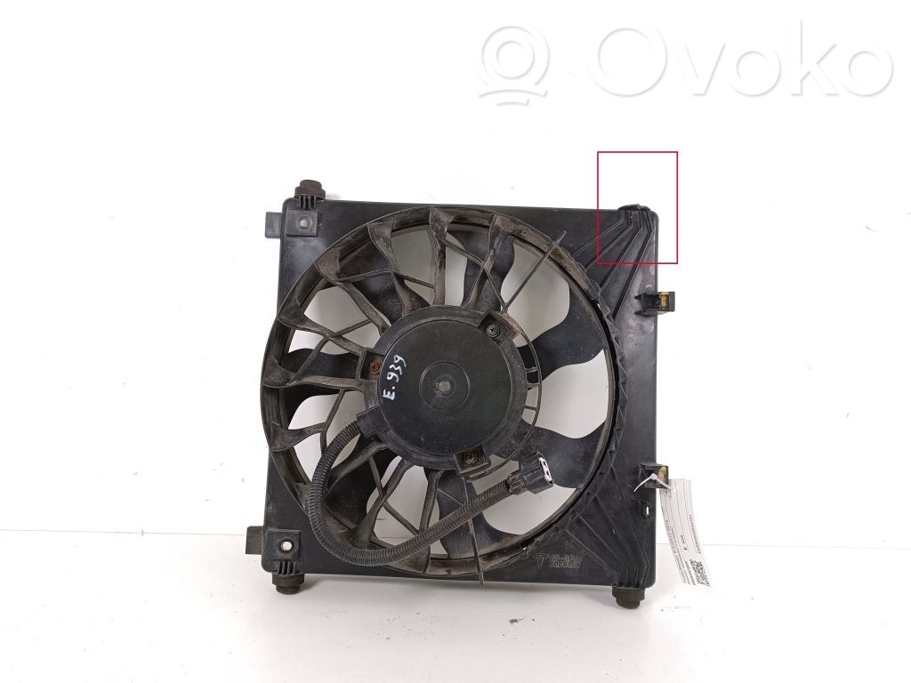 Tesla Model S Radiator cooling fan shroud 