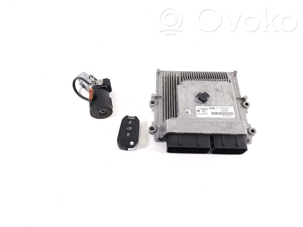 Peugeot 3008 II Engine ECU kit and lock set 