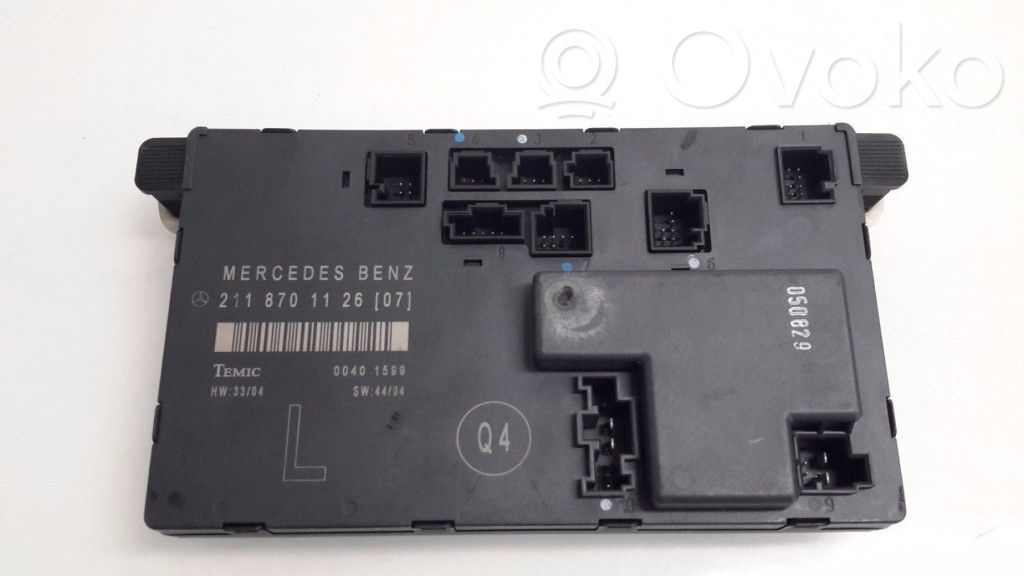 Mercedes-Benz E W211 Door control unit/module 