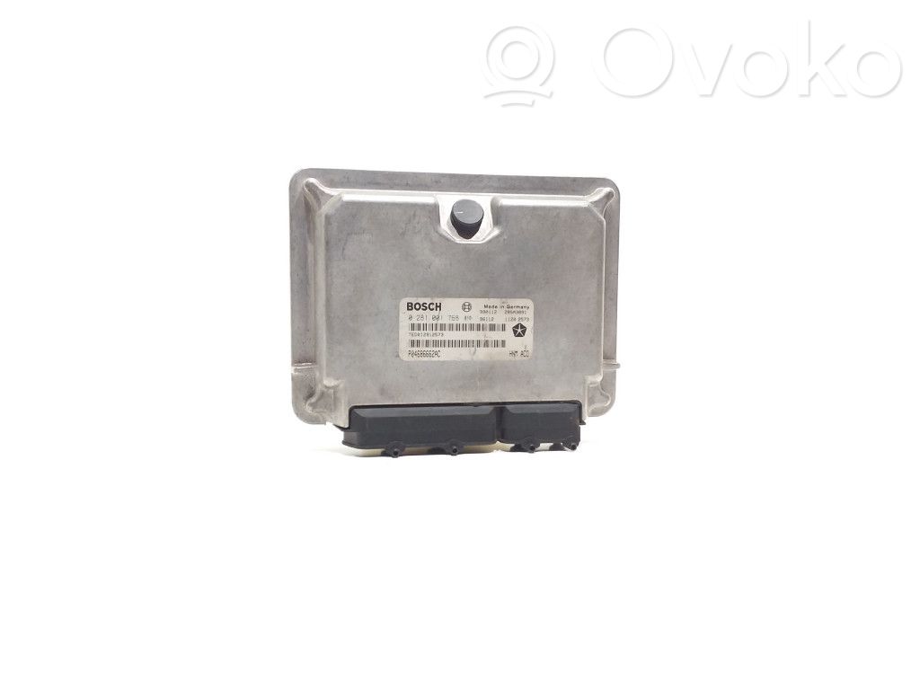 Engine control unit/module   0281001768,28SA3891,P04686662AC