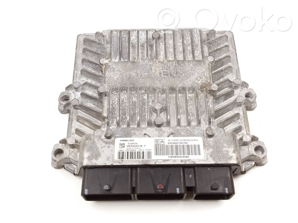 Peugeot 407 Engine control unit/module 