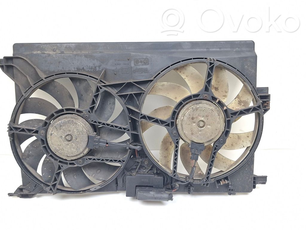 Saab 9-3 Ver2 Elektrinis radiatorių ventiliatorius 