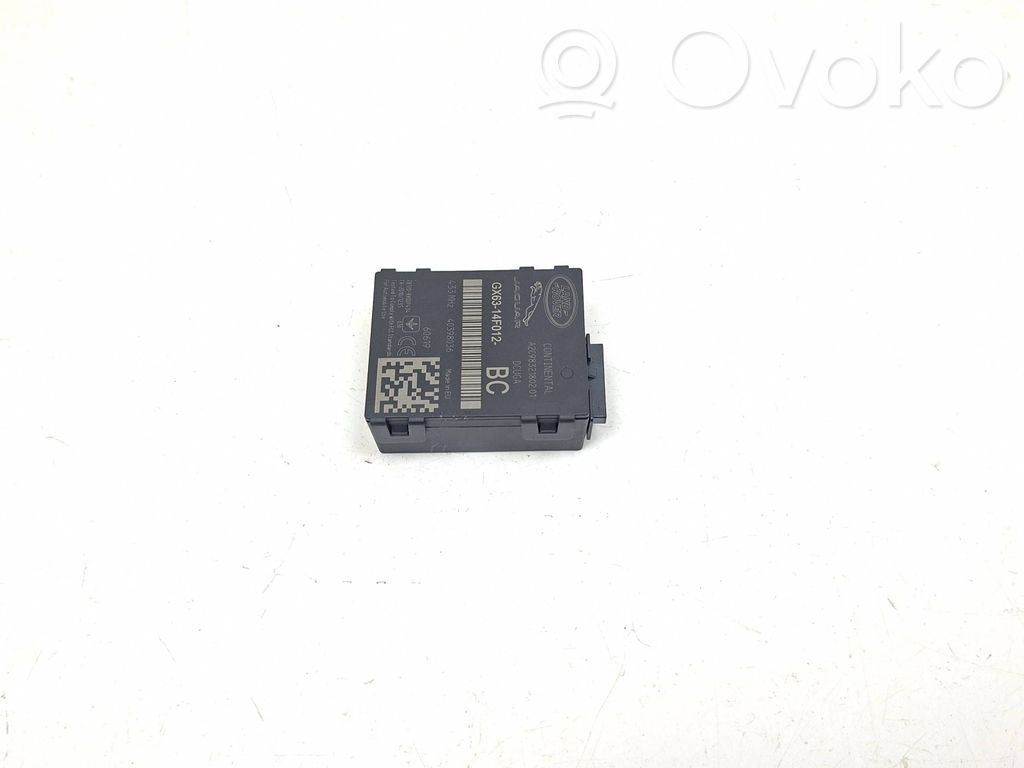 Jaguar XE Tire pressure control unit 