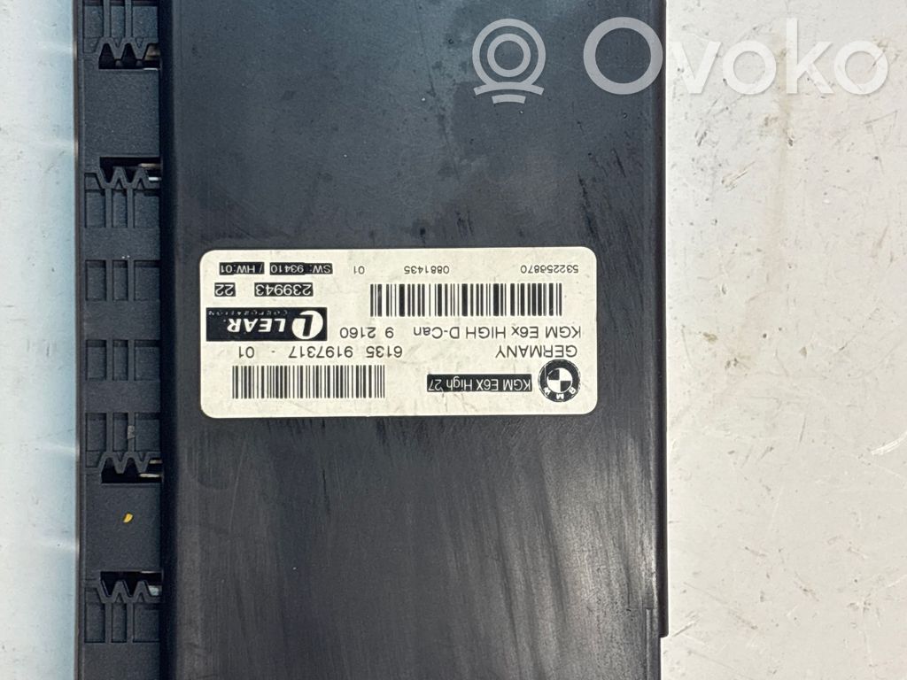 BMW 5 E60 E61 Moduł / Sterownik komfortu 