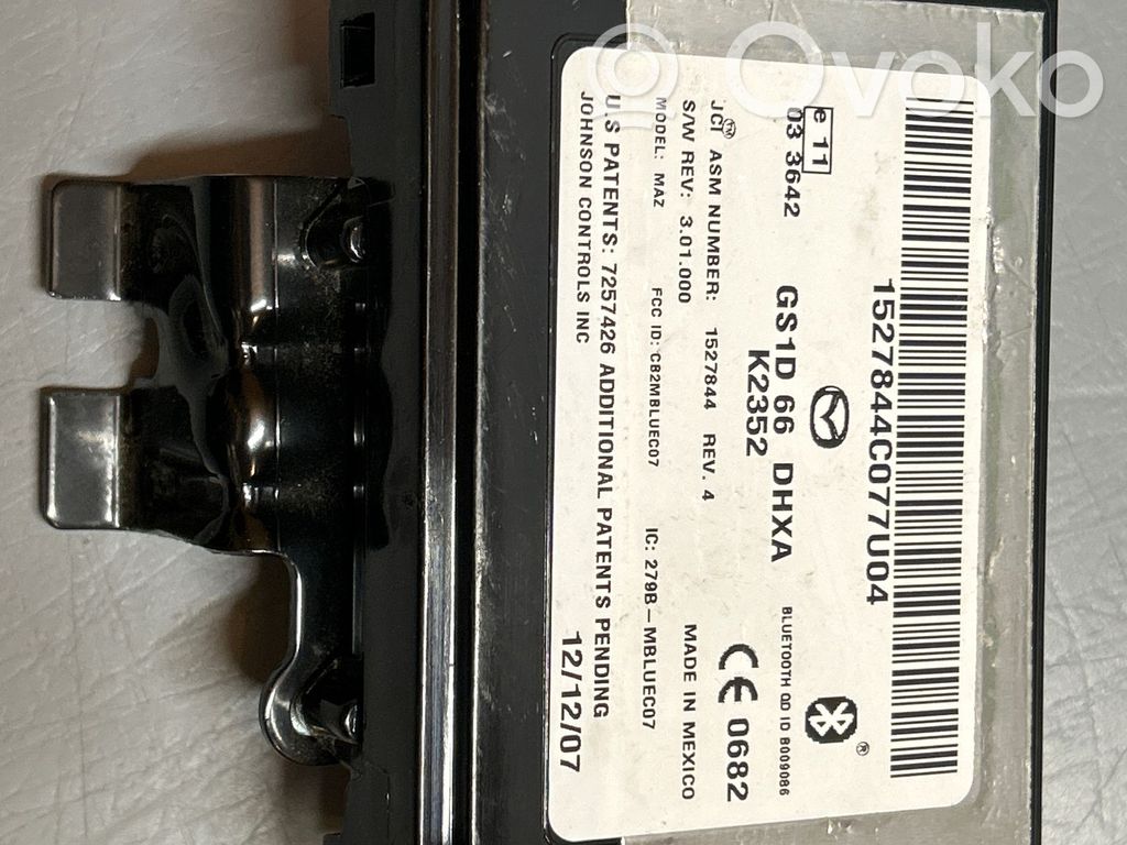 Mazda 6 Bluetooth control unit module 