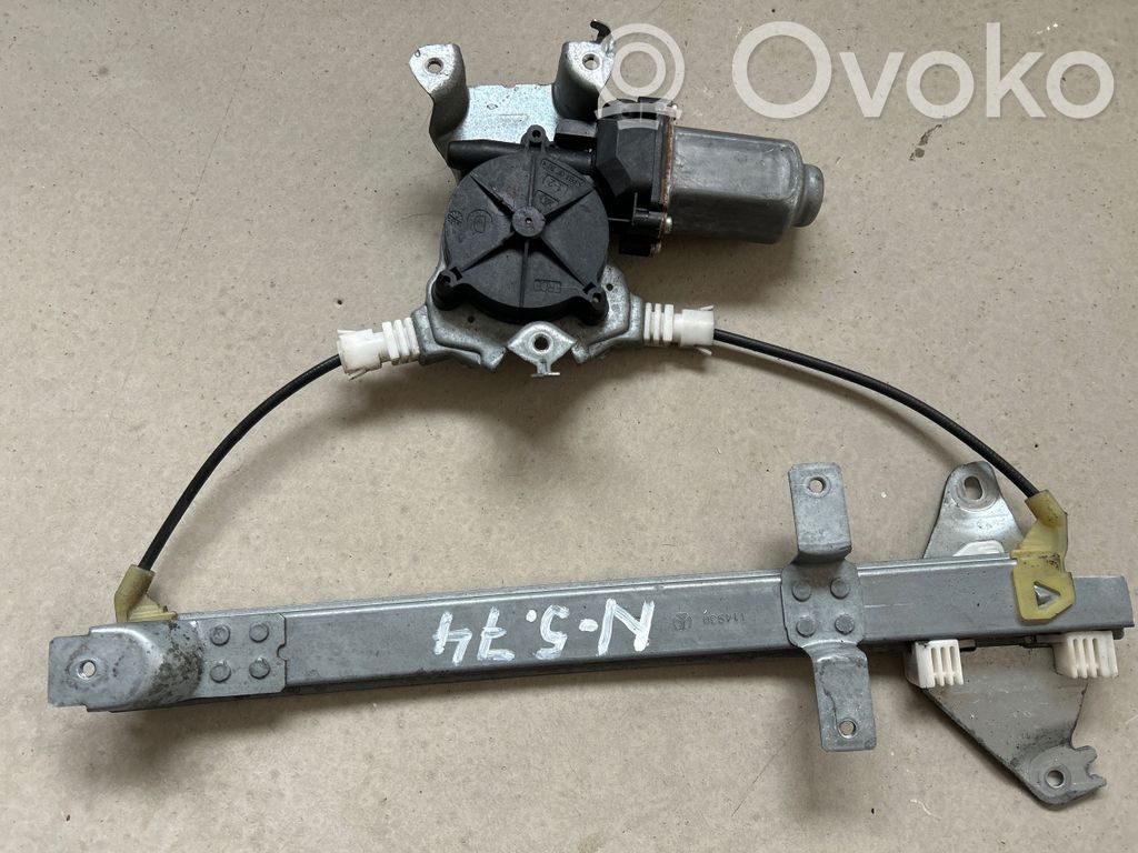 Nissan Almera Tino Rear door window regulator with motor 