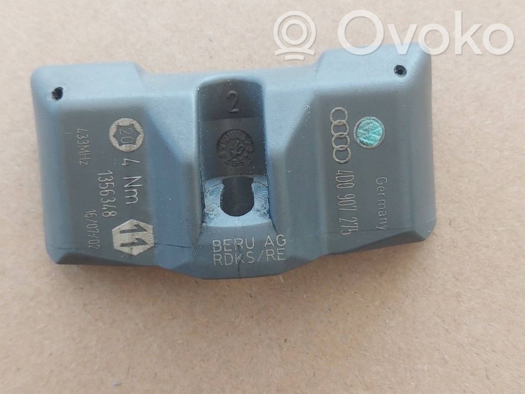 Audi A6 S6 C6 4F Sensor de presión del neumático 