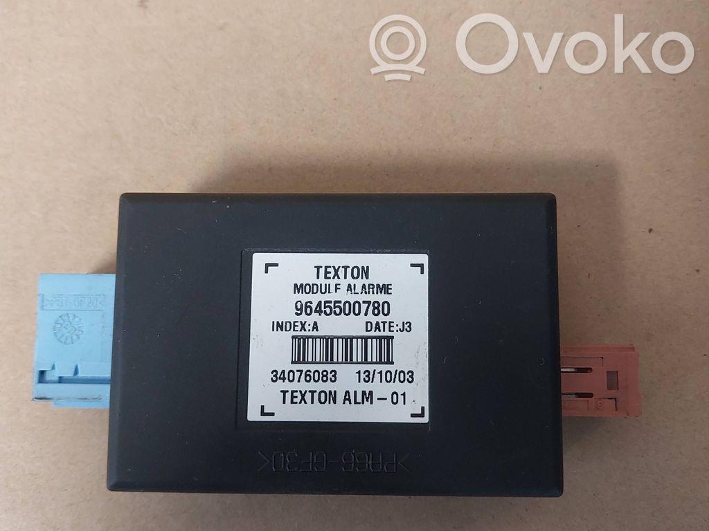 Peugeot 307 Alarm control unit/module 