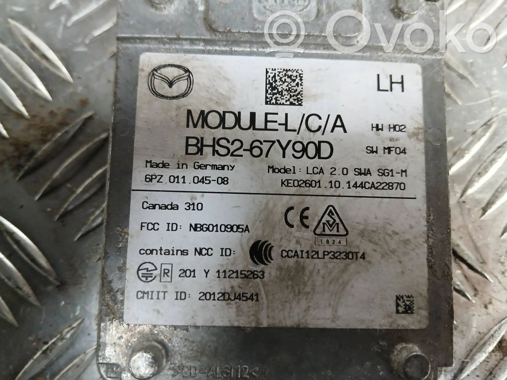 Mazda 3 III Other control units/modules 