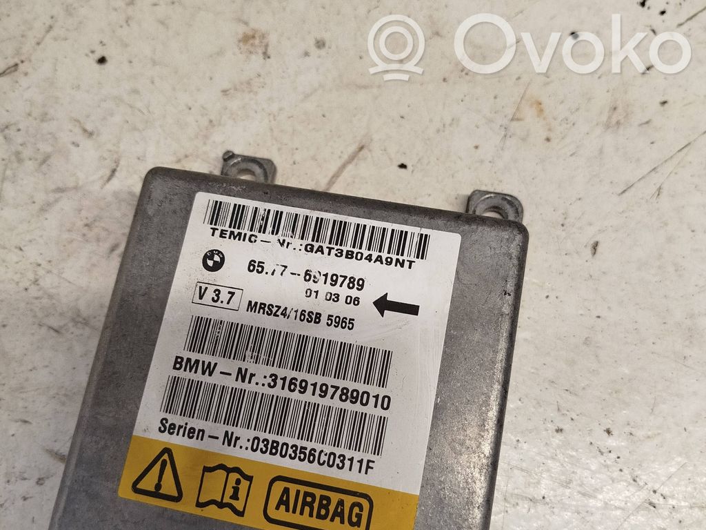 BMW 5 E39 Airbag control unit/module 