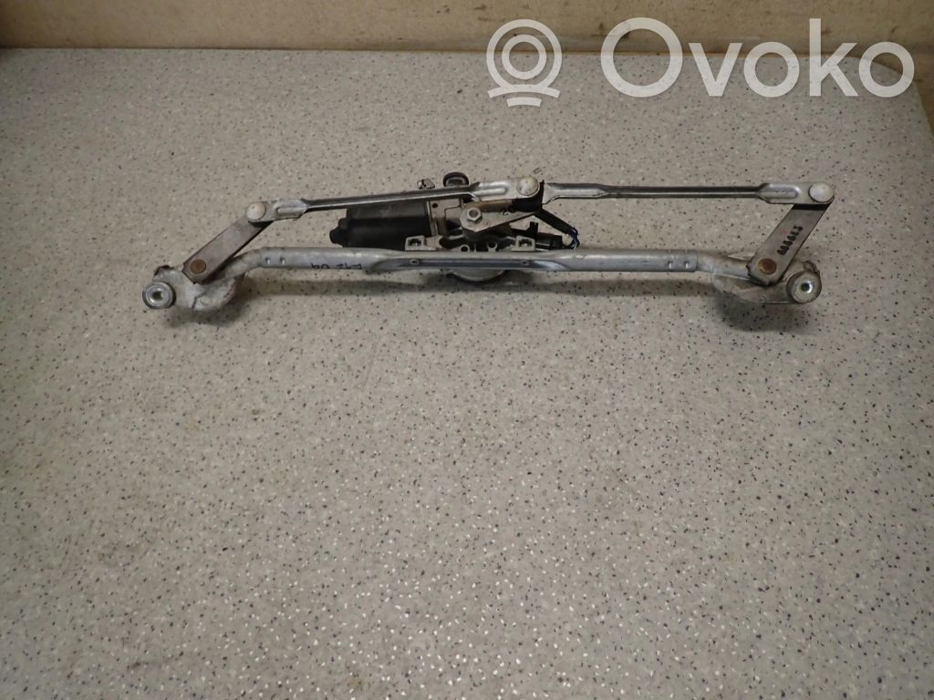 Front wiper linkage
