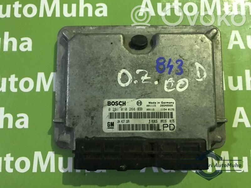Opel Zafira A Komputer / Sterownik ECU silnika 