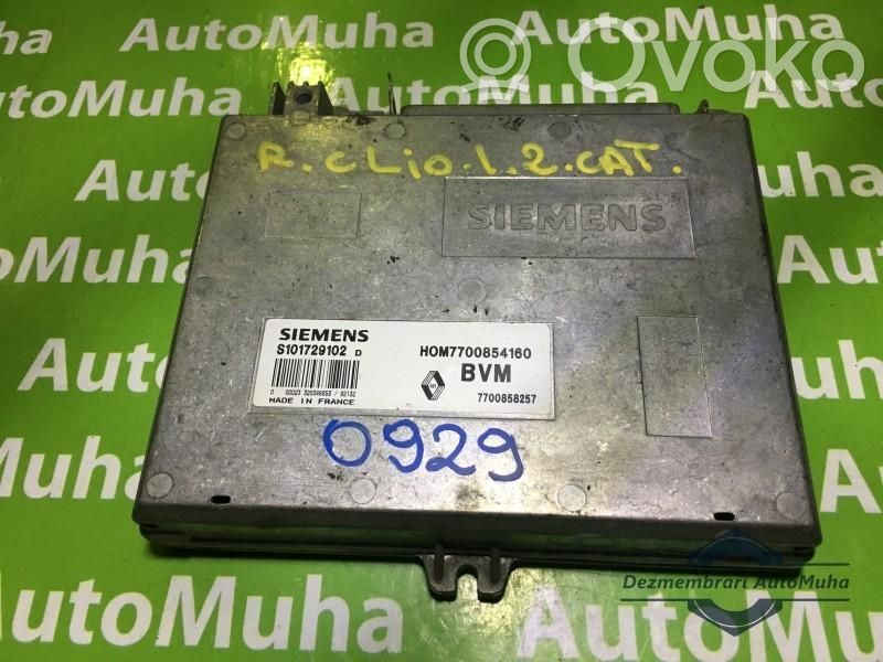 Engine control unit/module ECU   7700858257,HOM7700854160,S101729102D