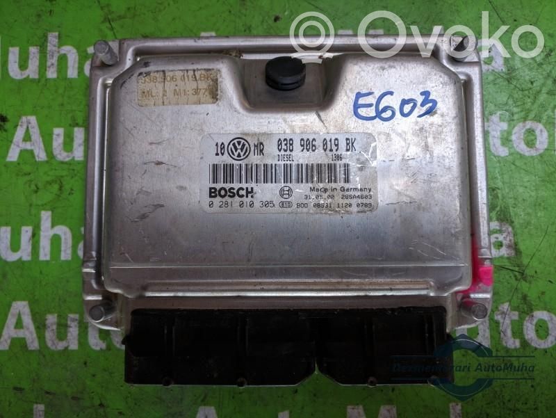 Engine control unit/module ECU   0281010305,038906019BK,28SA4603,B000851111200308