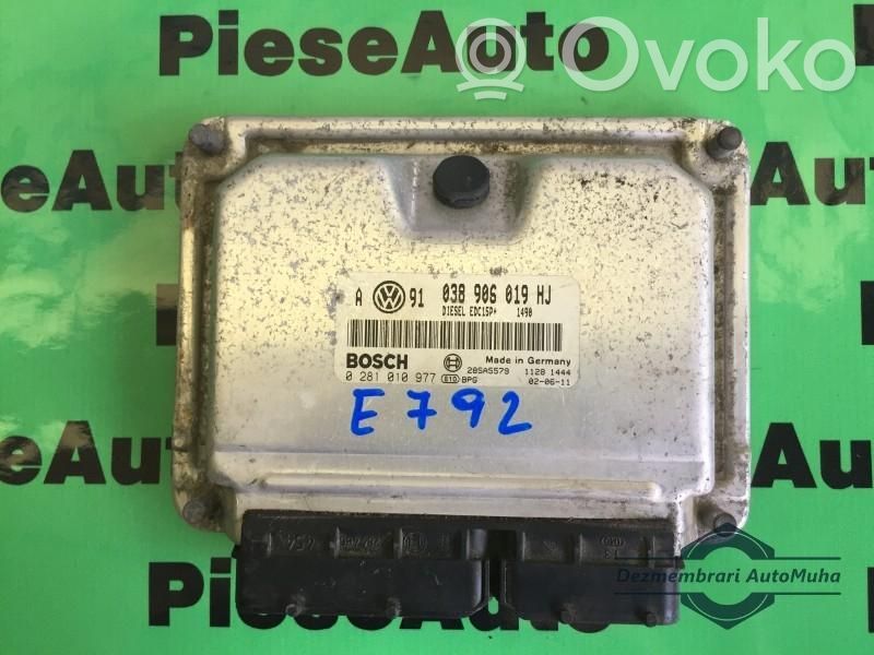 Engine control unit/module ECU   0281010977,038906019HJ,A91