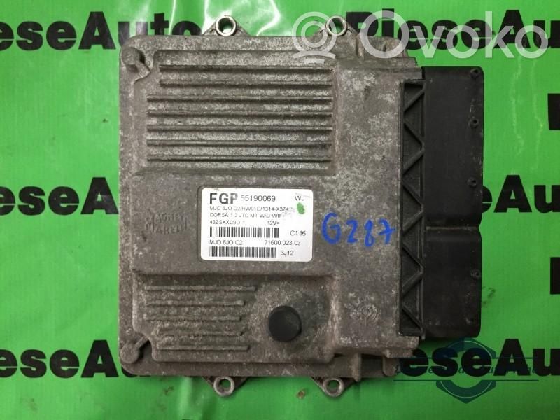 Opel Corsa C Engine control unit/module ECU 