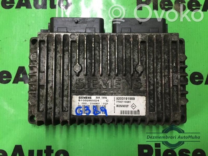 Renault Clio II Unité de commande, module ECU de moteur 