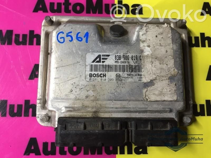 Unité de commande, module ECU de moteur   0281010309,038906019CA,YM2112A650MA