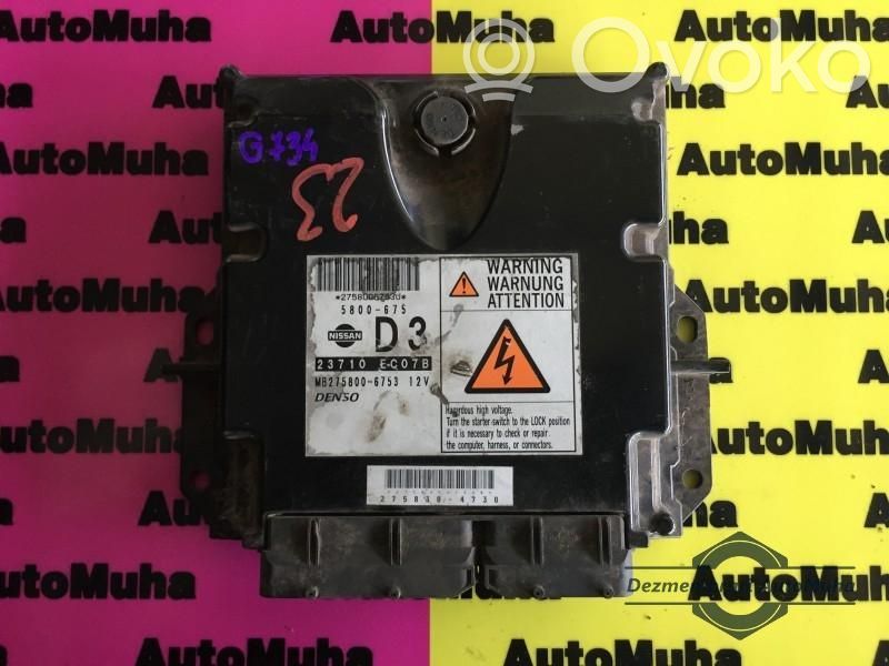 Engine control unit/module ECU   23710EC07B,5800675,MB2758006753