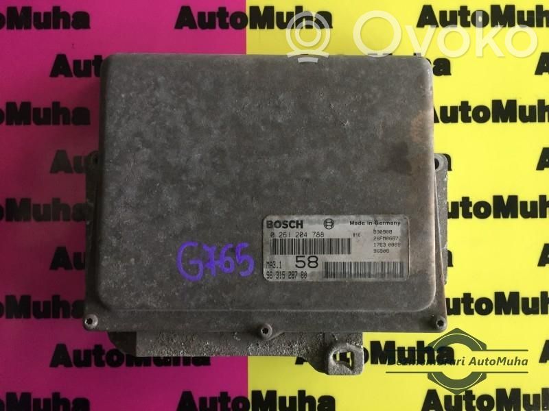 Peugeot 106 Блок управления двигателем ECU 