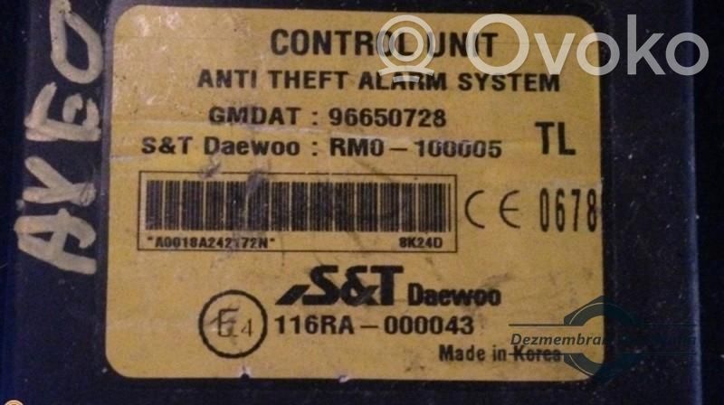Module confort   96650728