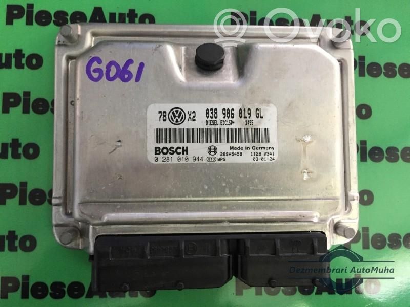 Engine control unit/module ECU   0281010944,038906019GL,78X2