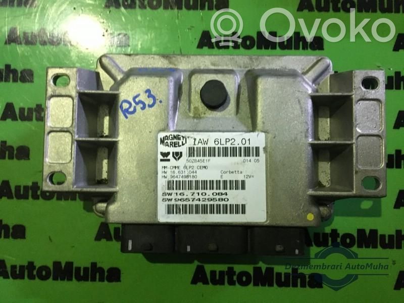 Engine control unit/module ECU   16631044,16710084,6LP2CEM0,9647498180,9657429580,IAW6LP201