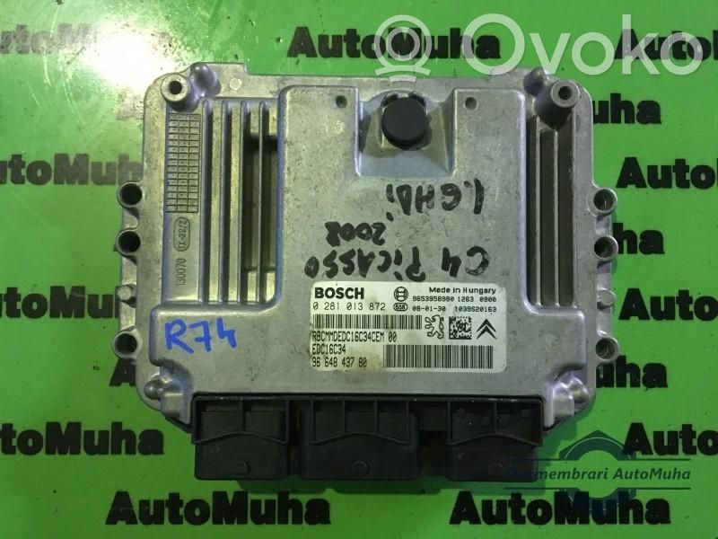 Engine control unit/module ECU   0281013872,9664843780