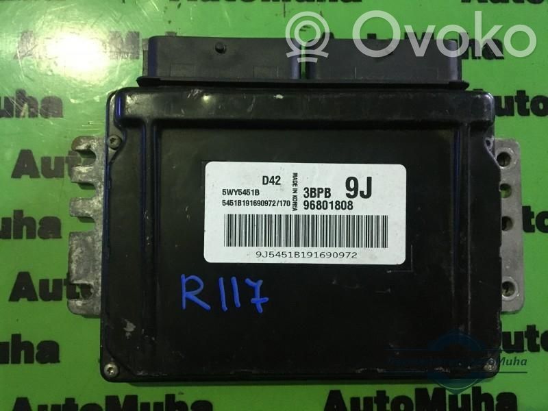 Engine control unit/module ECU   3BPB9J,5WY5451B,96801808,D42