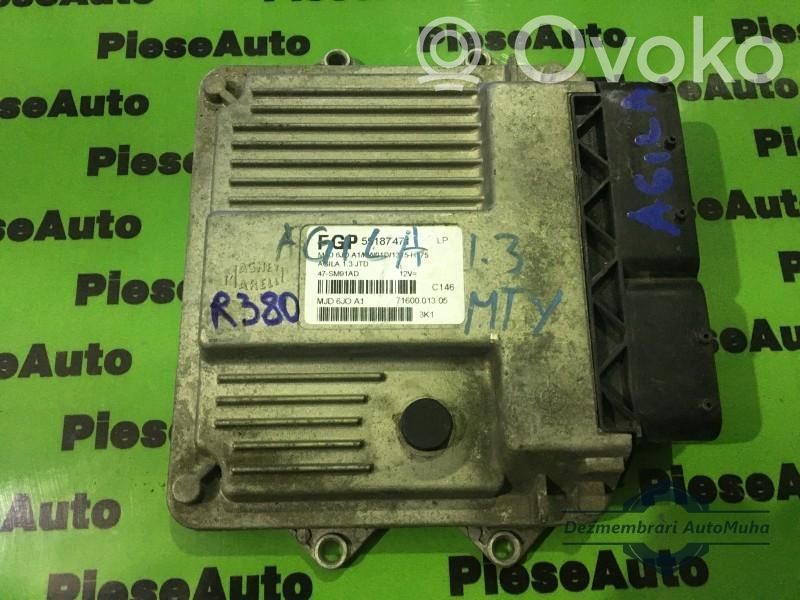 Opel Agila B Engine control unit/module ECU 