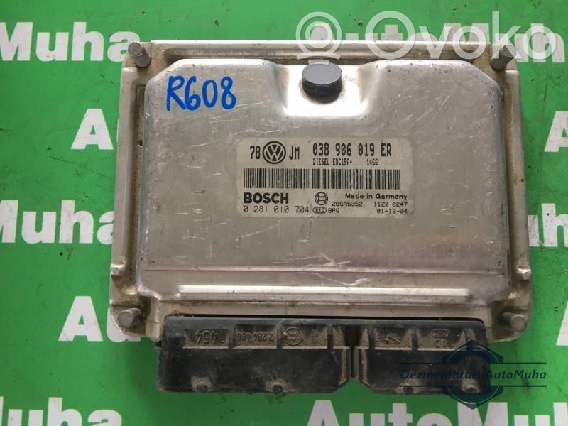 Engine control unit/module ECU   0281010704,038906019ER,78JM
