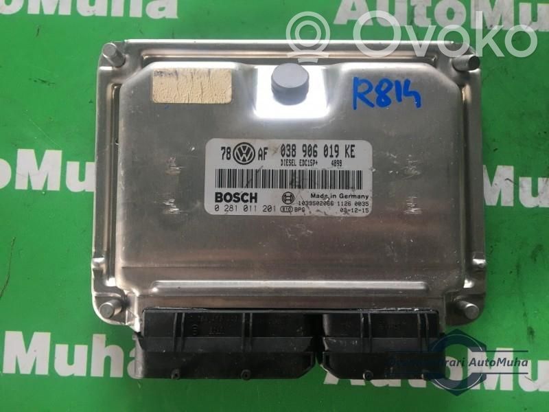 Engine control unit/module ECU   0281011201,038906019KE,4898,78AF
