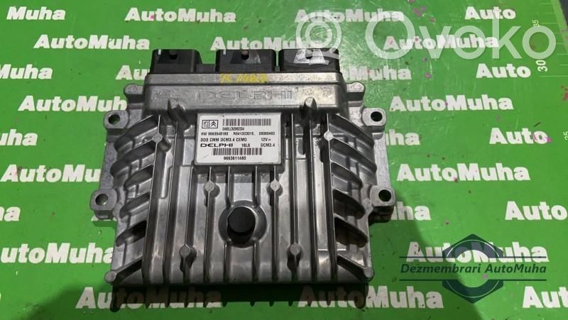 Peugeot 407 Komputer / Sterownik ECU silnika 